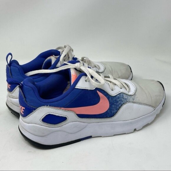 Nike Women's Shoes Runner 882267-100 White and Blue Running Trainers Size 7.5 - Picture 6 of 13